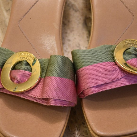 Kate Spade Vintage Mules Slides Sandals Clogs - Picture 2 of 10